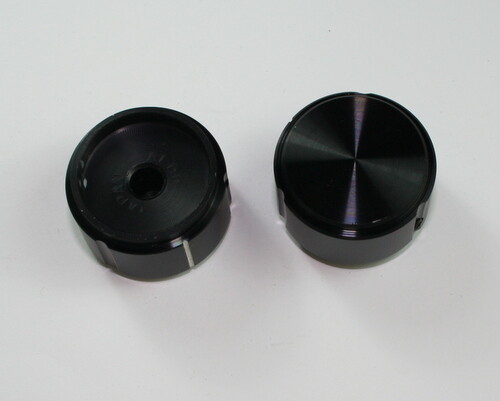 K-1250B ALCO knob aluminum Fluted