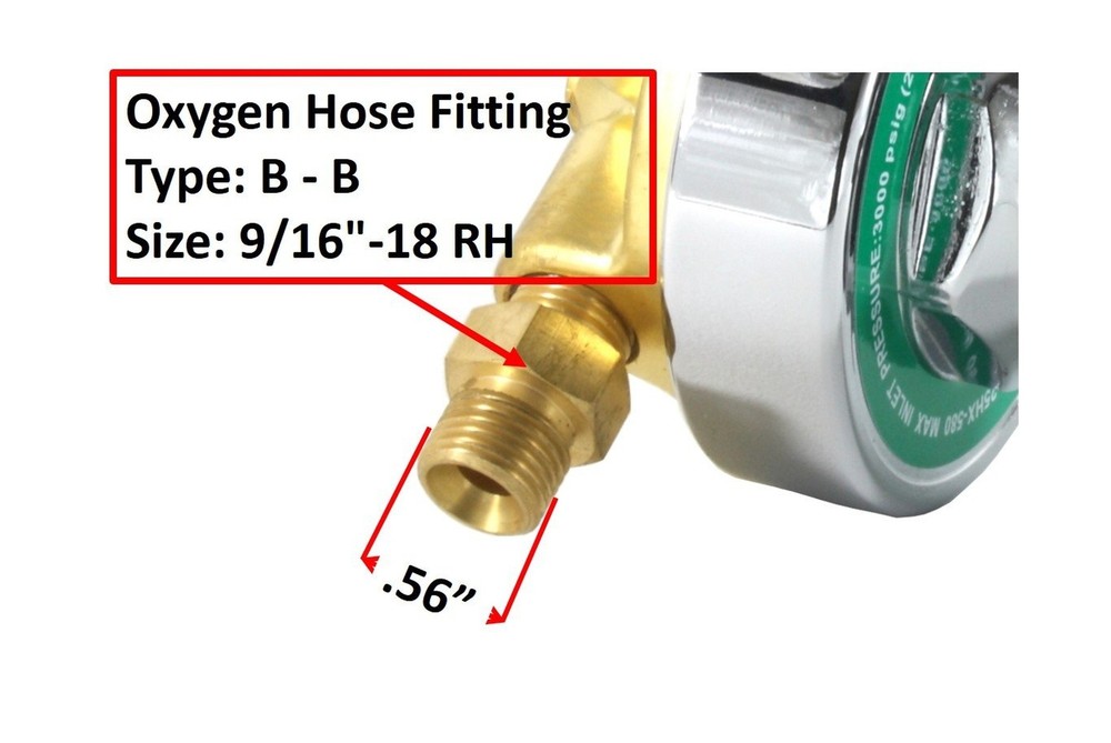 SÜA Oxygen and Acetylene Regulators Combo - 25HX Series Oxygen + Acetylene