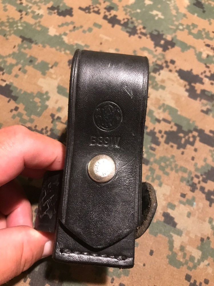 Smith & Wesson Brand Vintage Flashlight Holder
