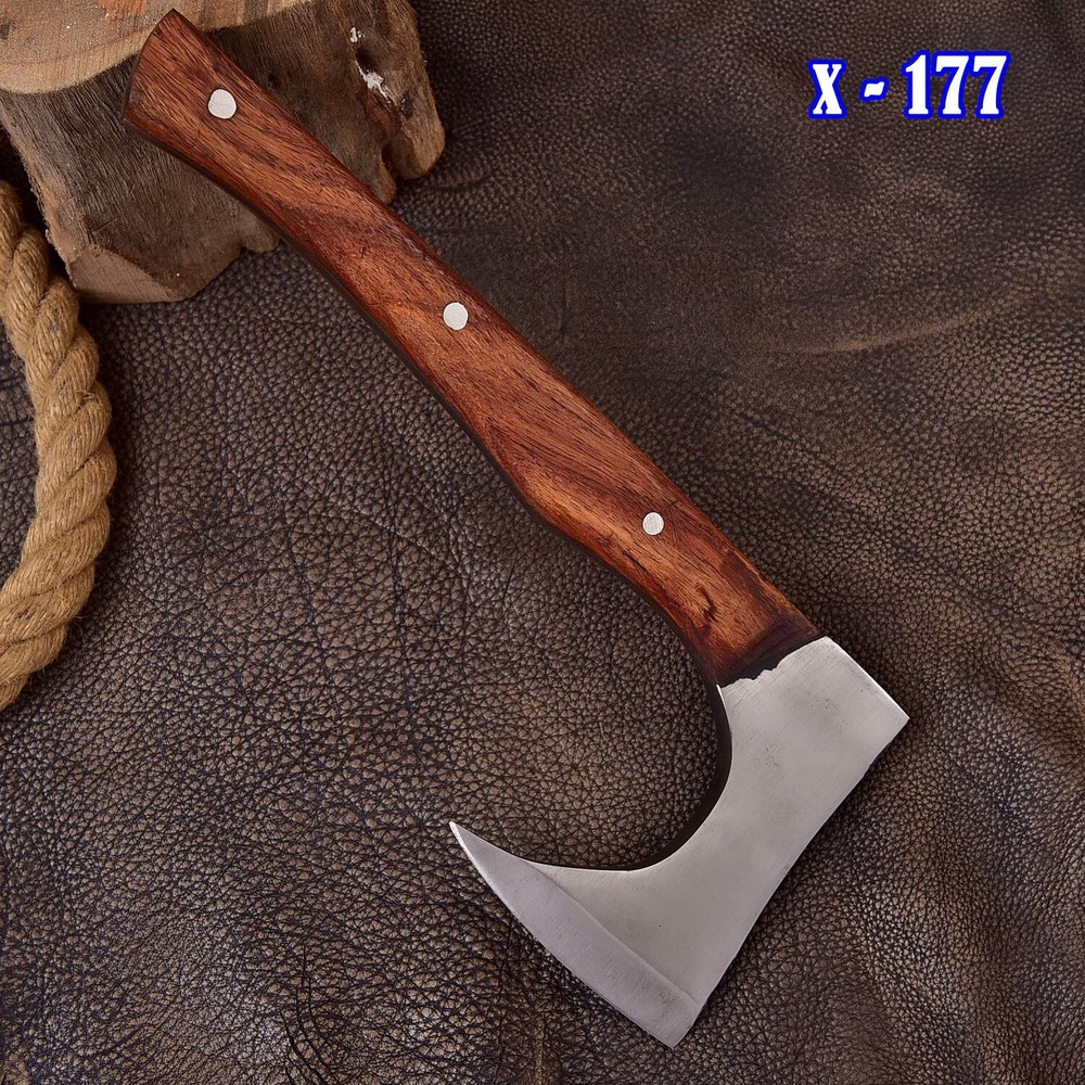 handmade high carbon steel throwing axe