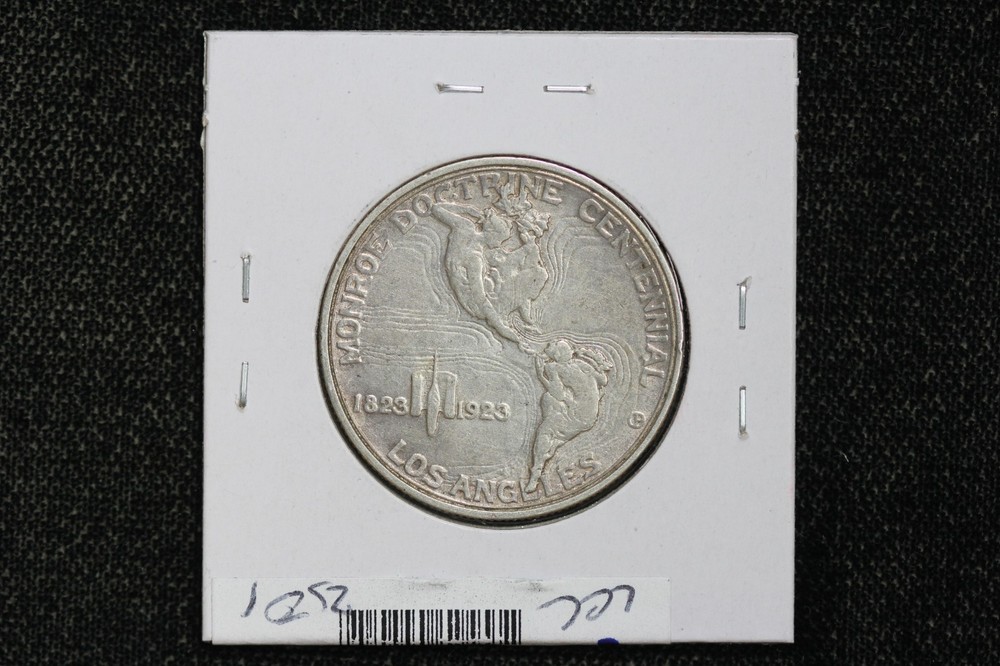 1923-S Monroe Doctrine Commemorative Half Dollar XF+ 4IGN