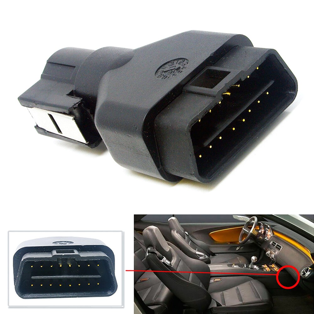 1Pcs 16Pin Scanner OBD2 Connector Adapter Replacement Kit For GM TECH2 Auto