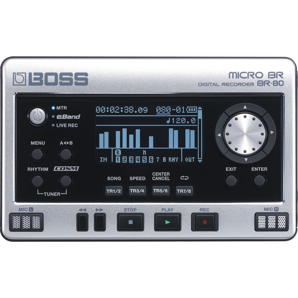Boss BR-80 Portable Micro Digital Recorder