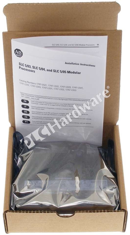 Surplus Allen Bradley 1747-L551 /D SLC 500 SLC 5/05 E-Net/RS-232 CPU Controller