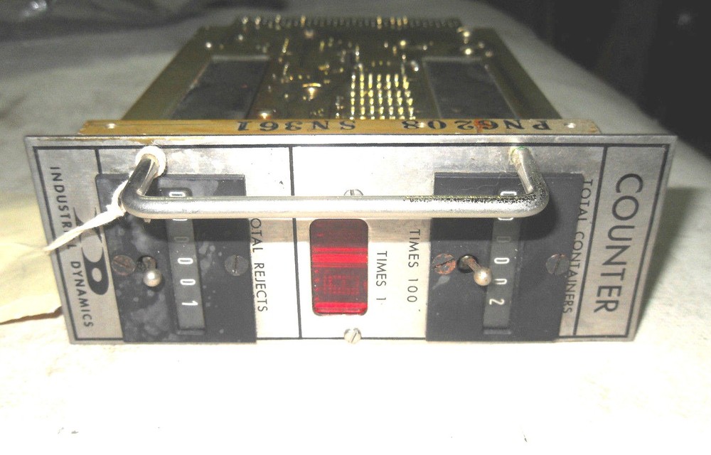 1 INDUSTRIAL DYNAMICS 6208 COUNTER MODULE