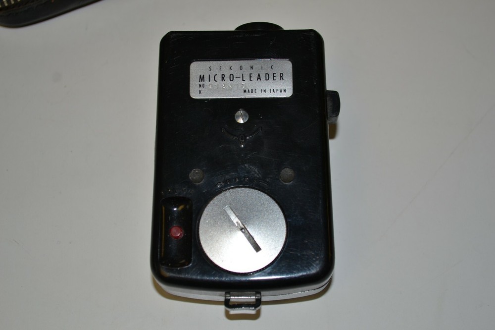 Sekonic Micro Leader Meter with Case - Photo Light Meter - UNTESTED - USED