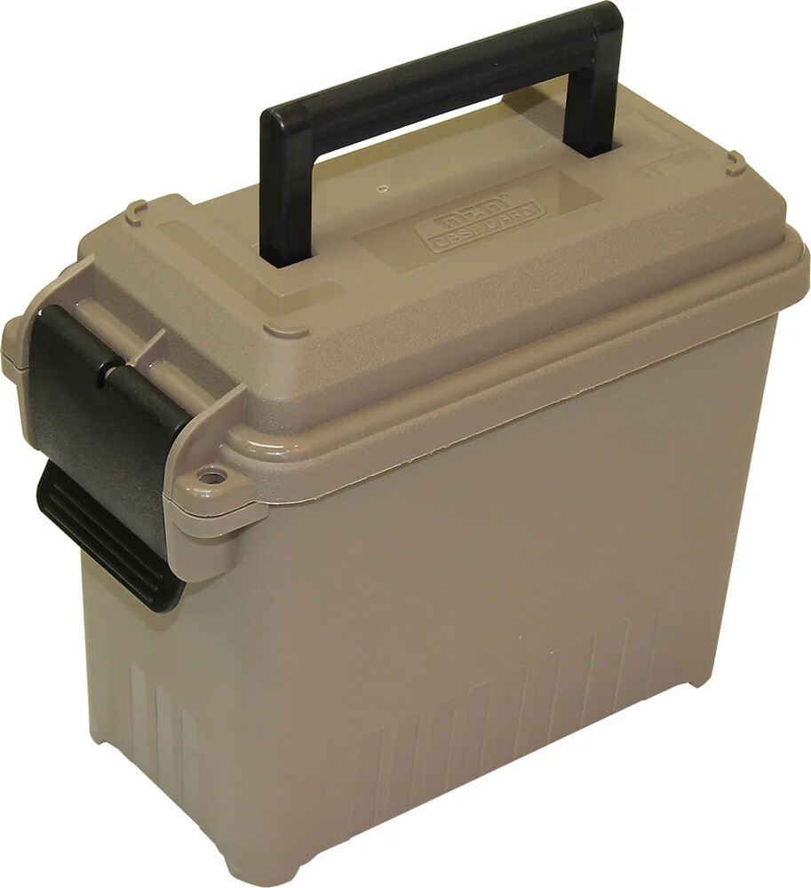 MTM 5 Mini-CAN Polypropylene Heavy-Duty Plastic Stackable Ammo Crate - AC5C