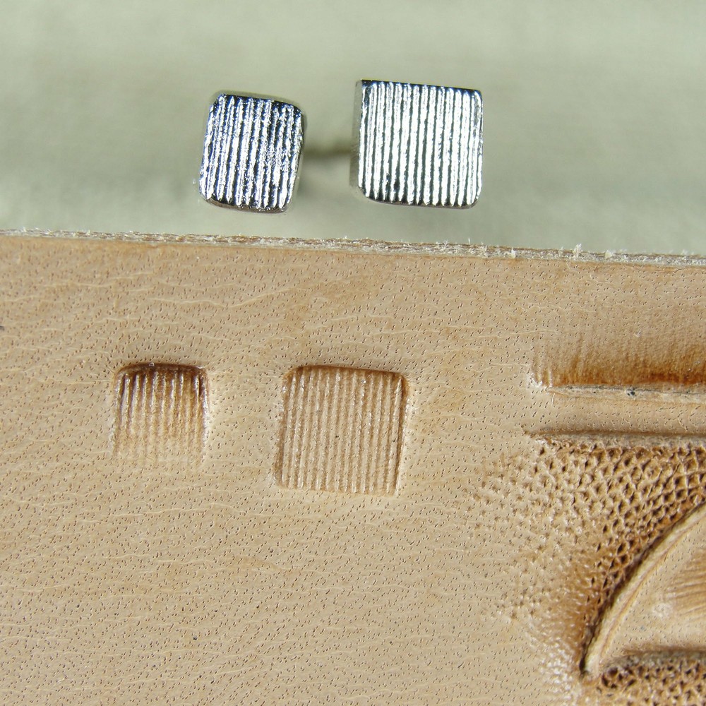 Leather Stamping Tools - 2-Piece Lined Beveler Stamp Set