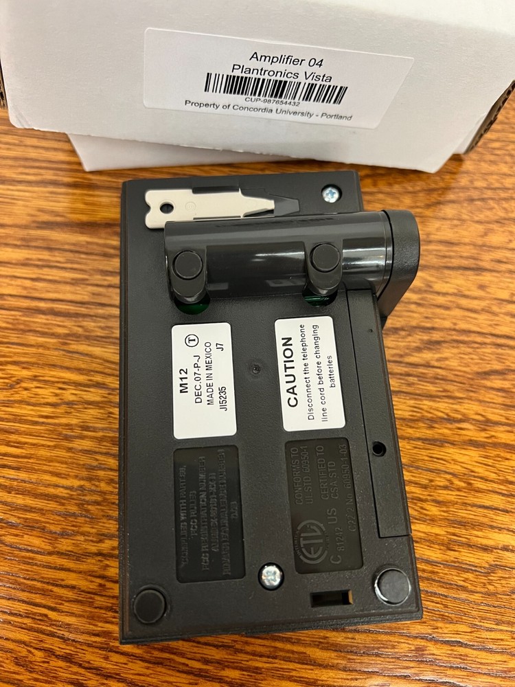 Plantronics Vista M12 Audio Processor Amplifier *In Box, 1+ Available*