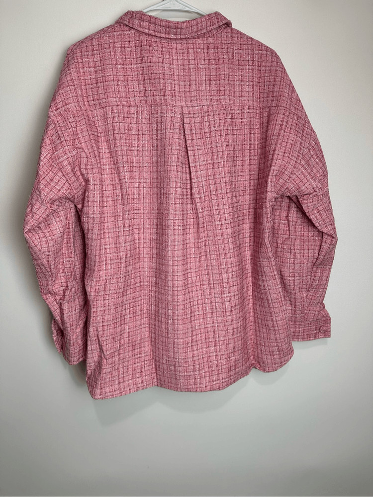 Rose Pink Tweed Short Set
