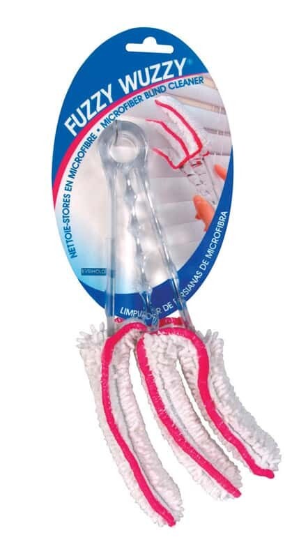 Fuzzy Wuzzy Microfiber Window Blind Cleaner Electrostatic Non-Abrasive NEW