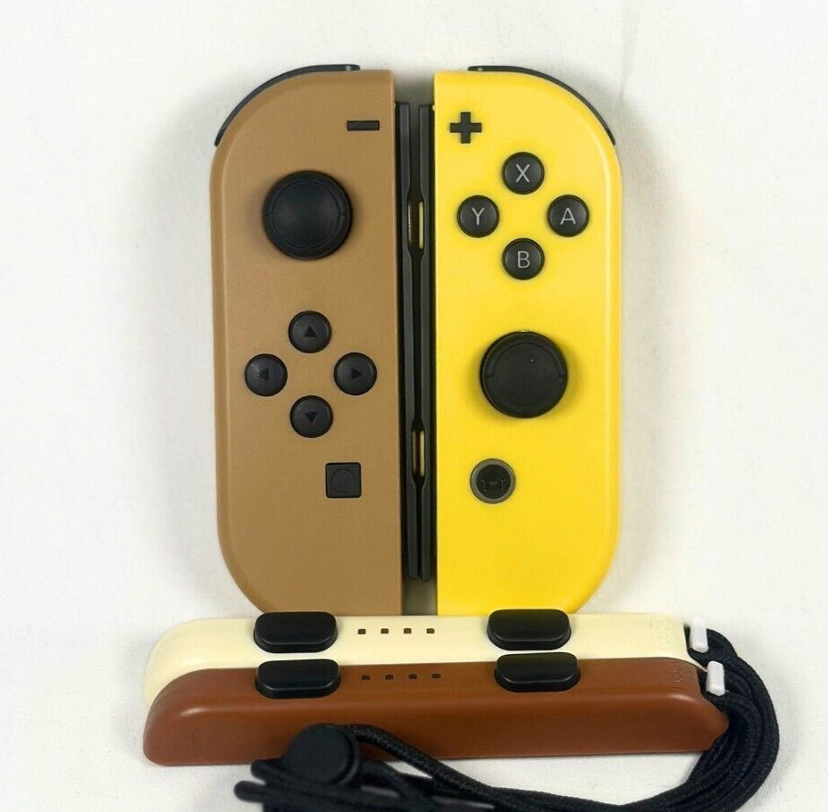 Pokémon Pikachu Eeve Never Drift Hall Effect Nintendo Switch Joy-Cons Authentic