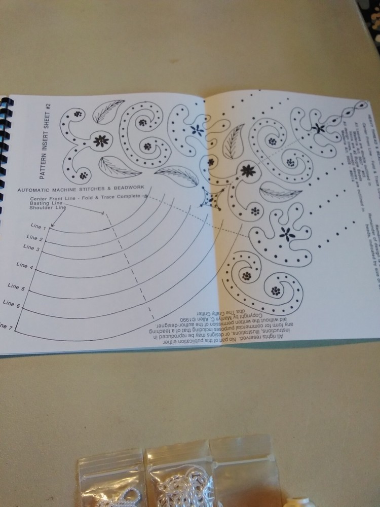 Machine Beadwork Techniques Manual The Crafty Critter Revised 2nd Edition Plus 5