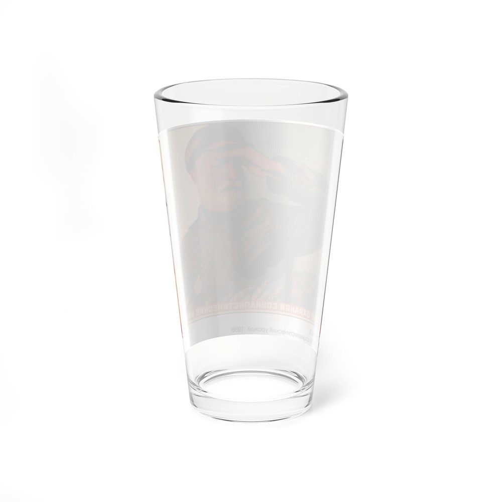 Soviet Era Poster 3 - Pint Glass 16oz