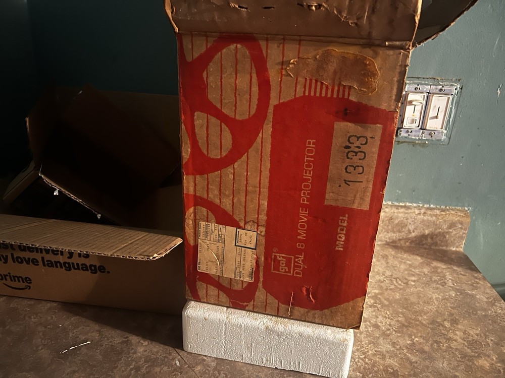 GAF Dual 8 Movie Projector