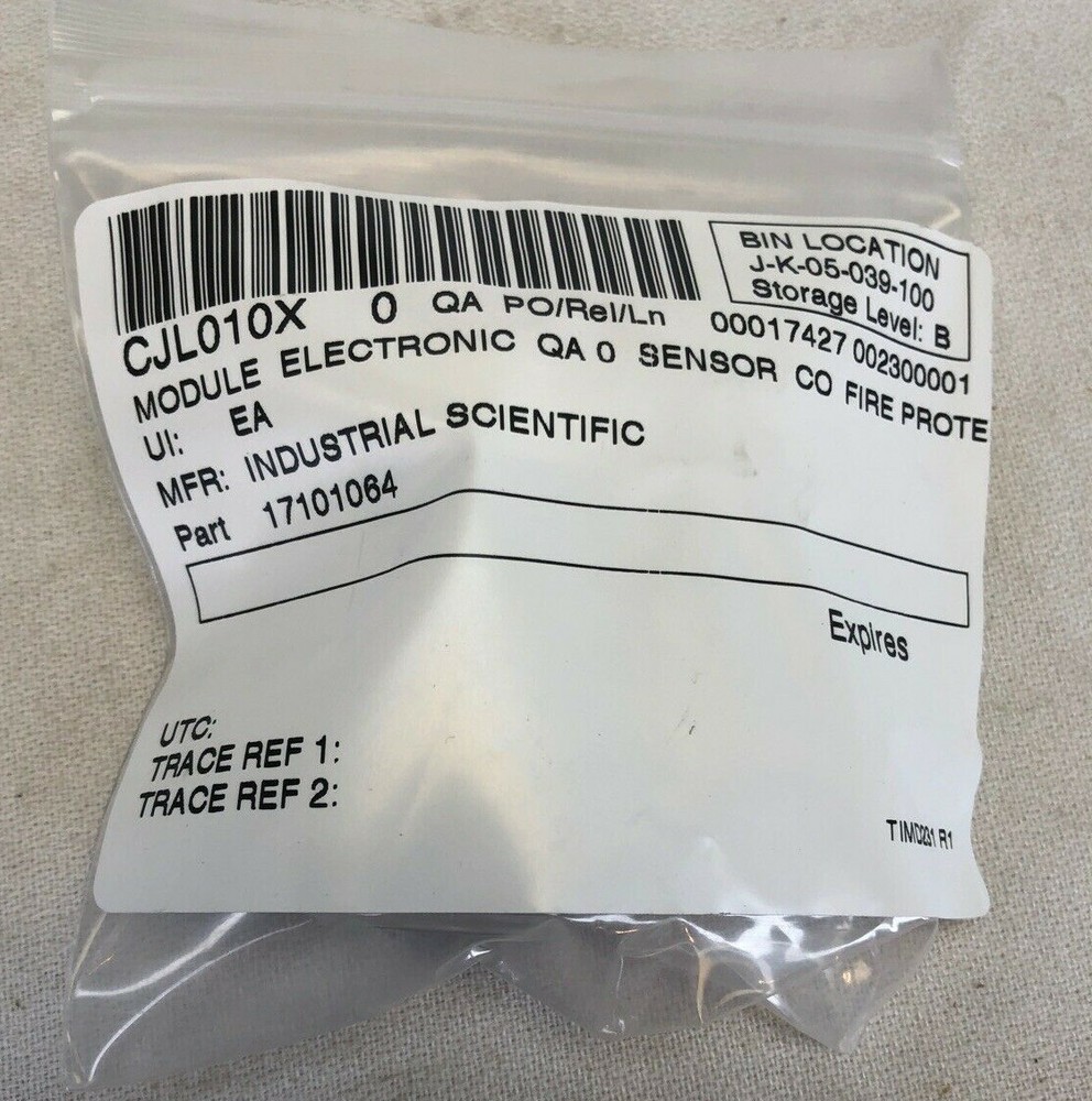 Industrial Scientific Carbon Monoxide CO Sensor Module 1710-1064