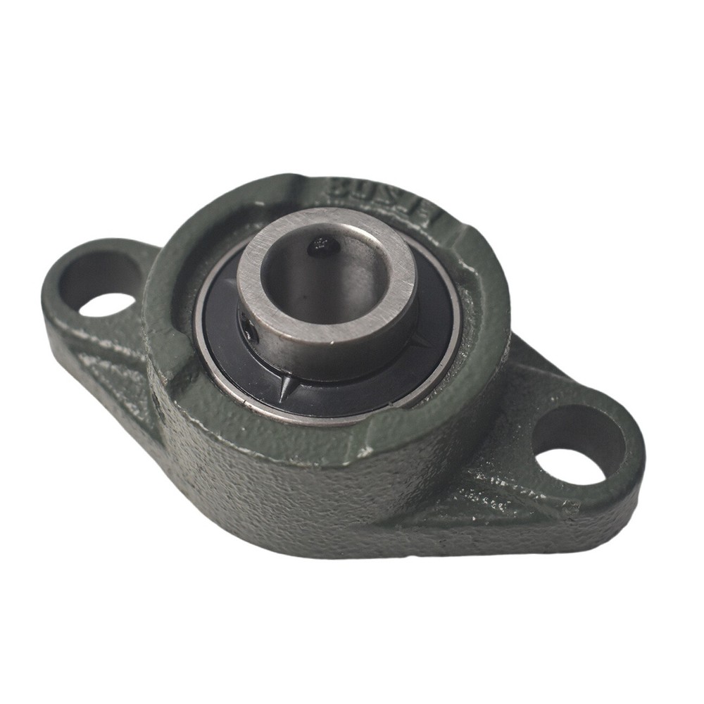 2pcs UCFL203 Flanged Pillow Block Bearing 5/8" Bore Mounted Solid Base