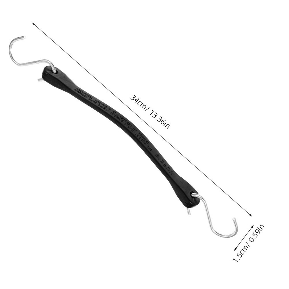 Rubber Binding Strap Tarp Fixing Elastic Rope Bungee Cord with Hook