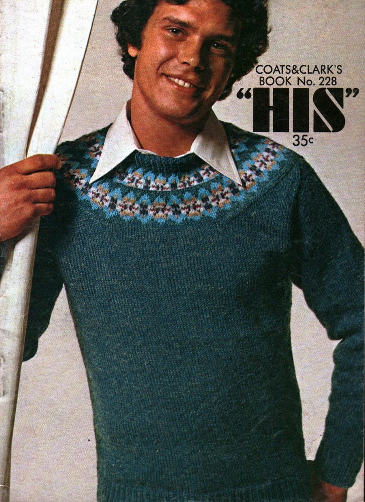 "His" Sweaters and Vests | Coats & Clark 228