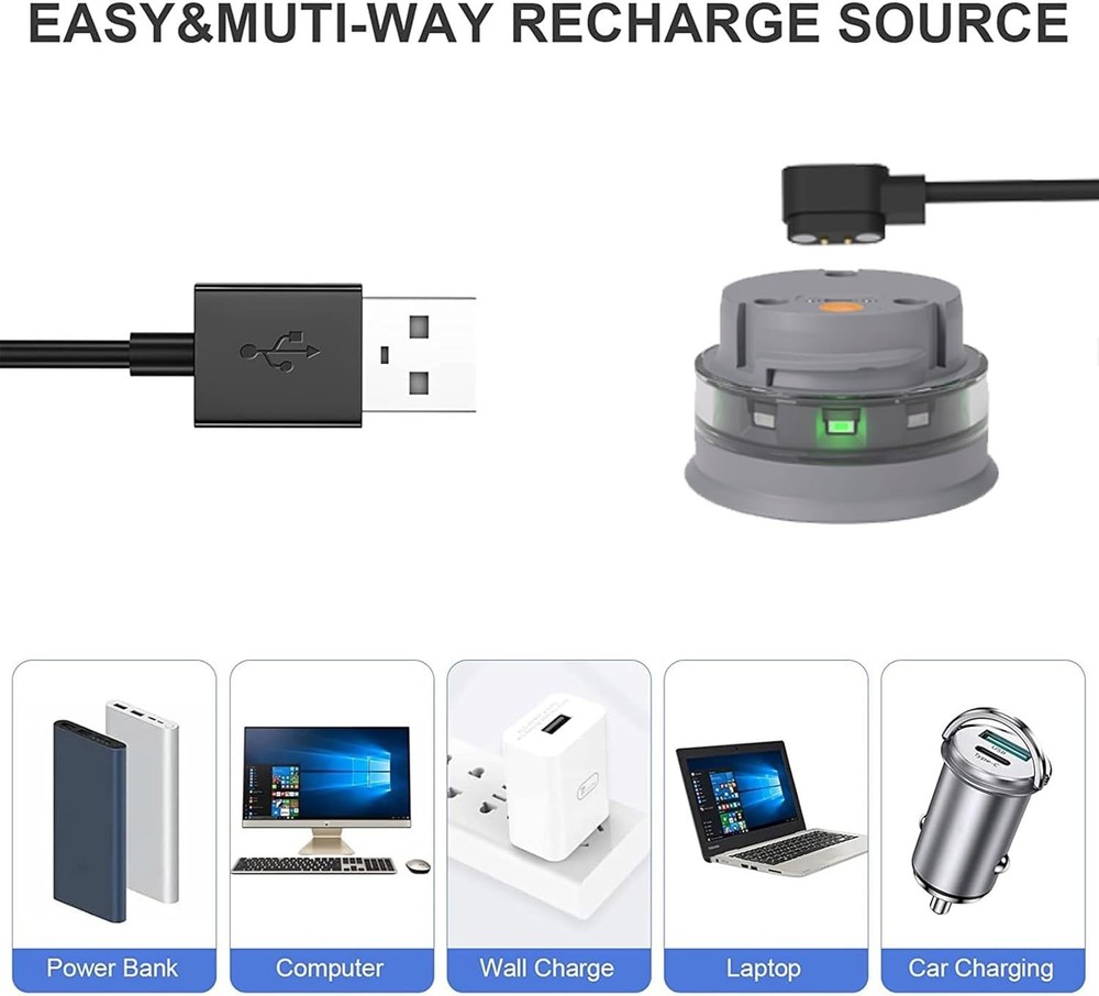 Eco-Friendly Replacement Charging Cable for HidrateSpark PRO & Steel Models