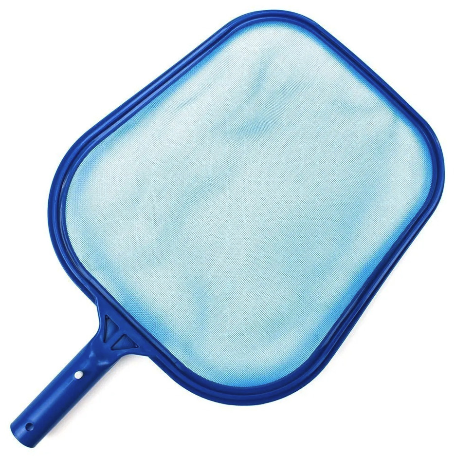 1PC Leaf Rake Mesh Frame Net: Pool Spa Skimmer Cleaner for Debris Removal - NEW