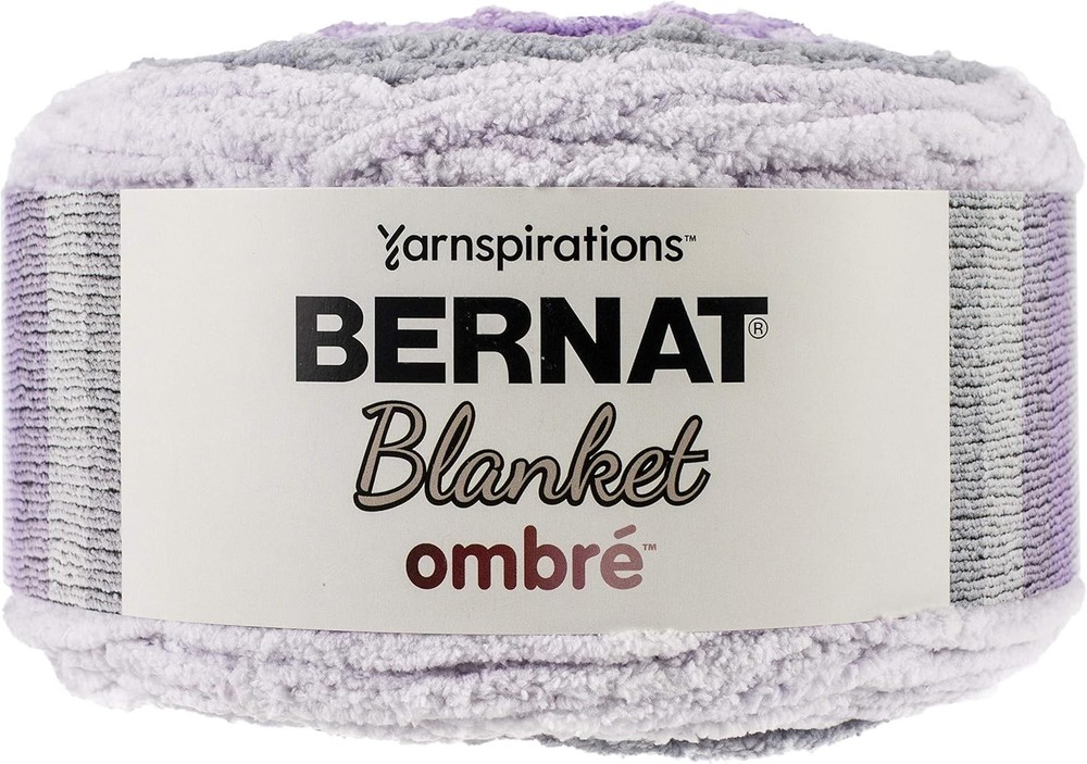 Blanket yarn, Cool Purple Ombre