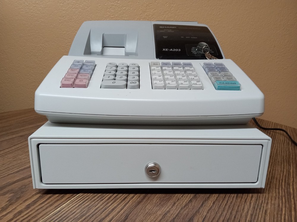 Sharp XE-A203 Cash Register Thermal Print