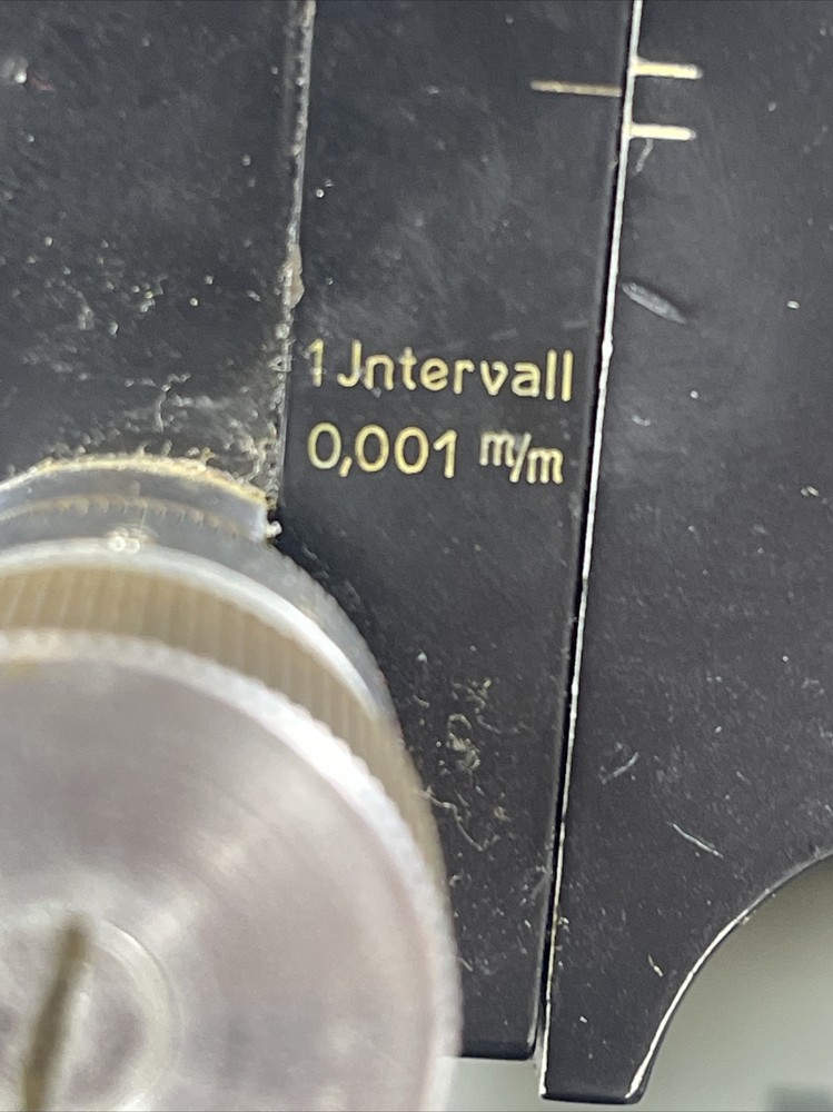 Vintage Ernst Leitz Wetzlar Germany Binocular Microscope With Soft Case