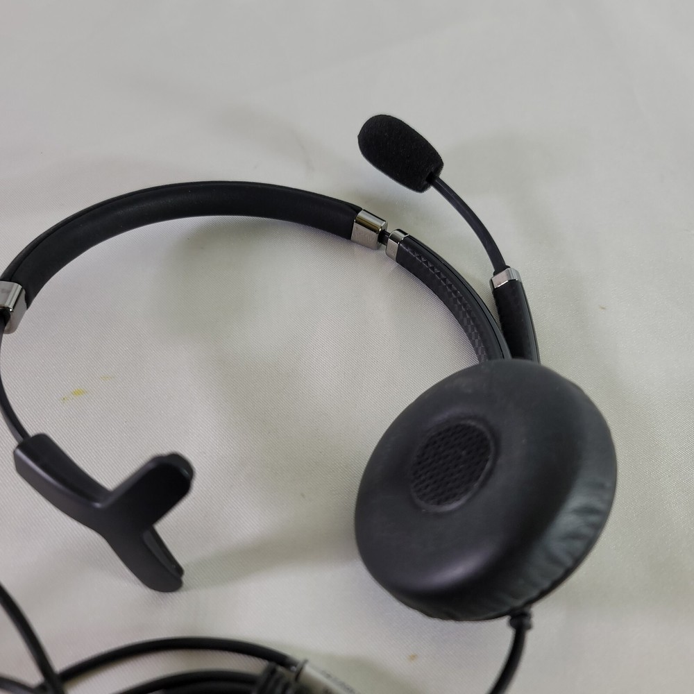 Jabra UC VOICE 750 MS Mono Dark Black Headset Working