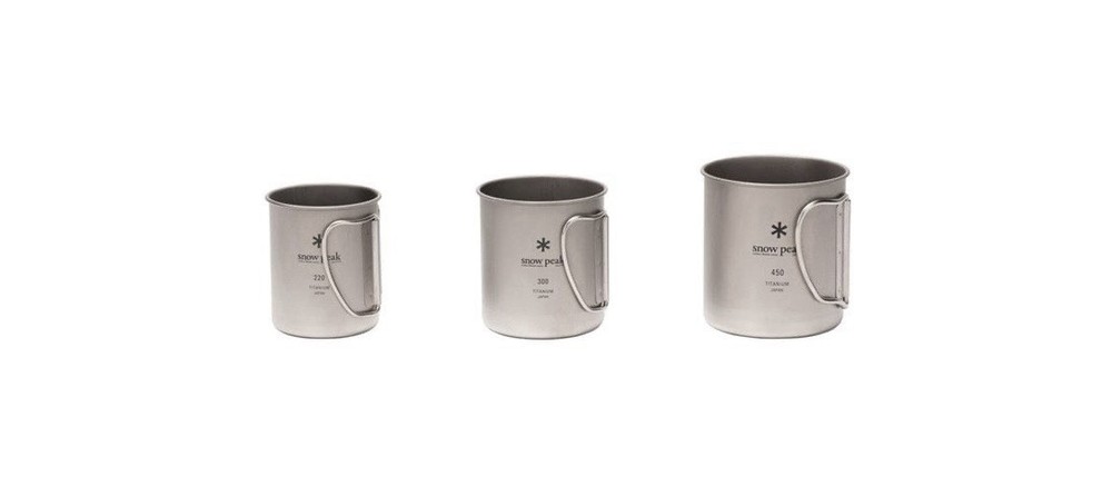 Snow Peak Titanium Single Mug 300