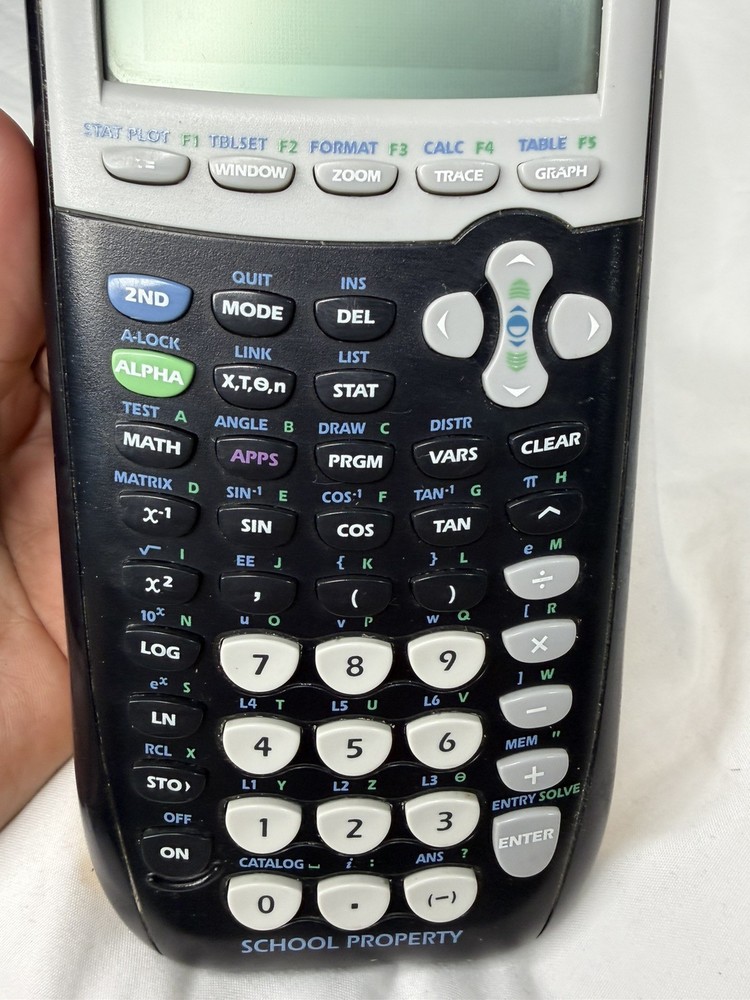 Texas Instruments TI-84 Graphing Calculator - Black