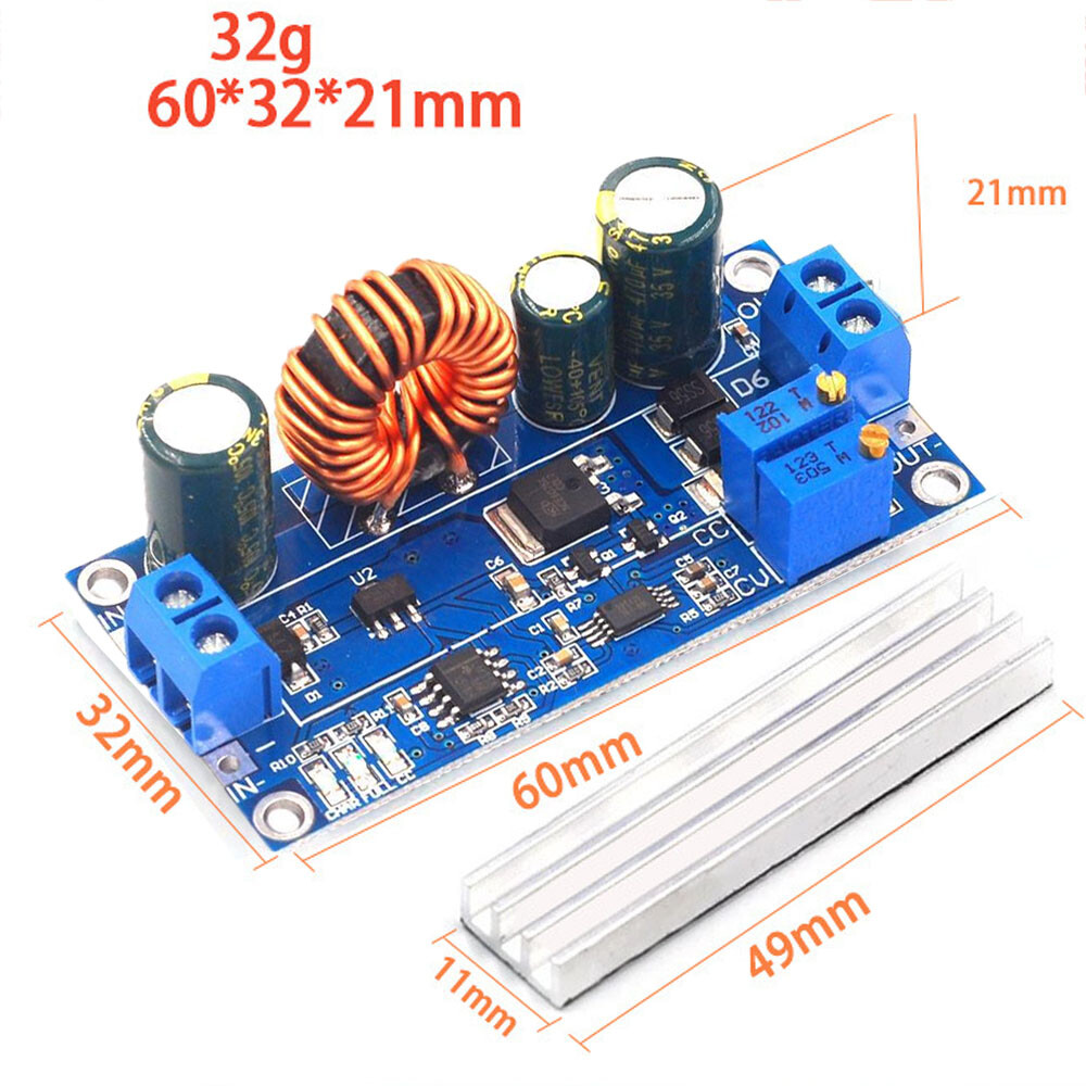 2 set DC Buck Boost Voltage Converter Constant Current Module Step Power Up/Down