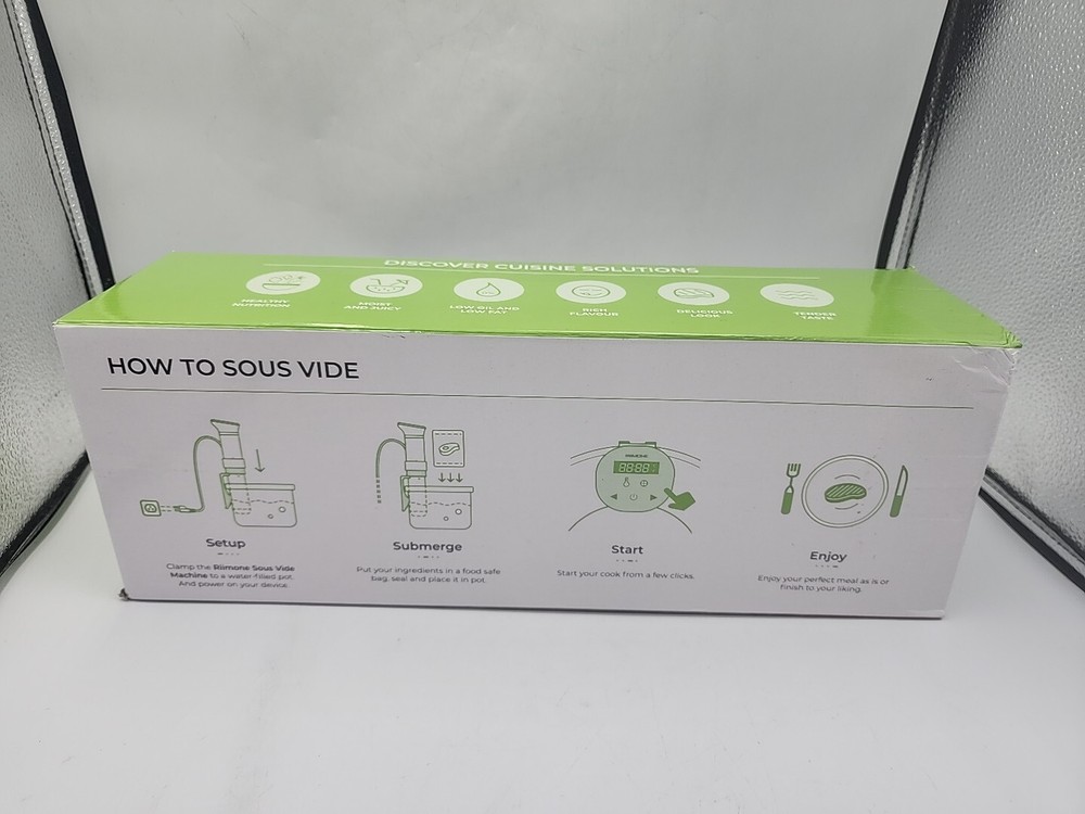 RIIMONE Sous Vide Precision Cooker, Souvee Immersion Circulators Precise Cooking
