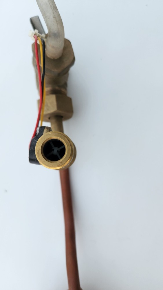 Girard GSWH-2 Tankless Heater Water Flow Sensor with copper lines and relief vlv