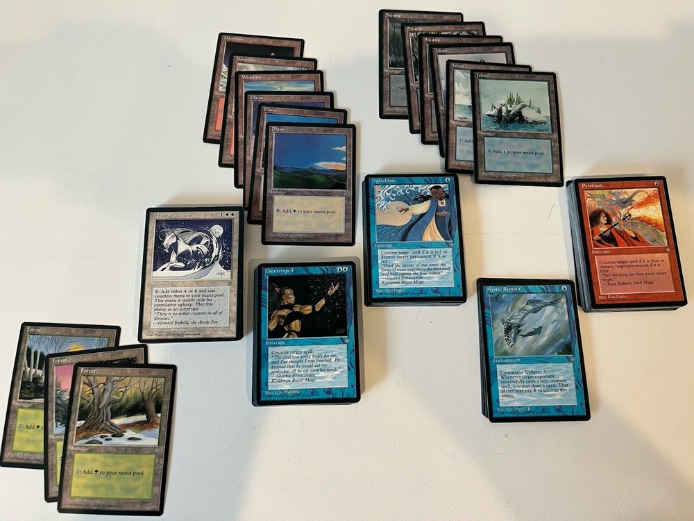 MTG Ice Age Complete 121 Common Set PLUS 15 Basic Land Set NM PACK FRESH