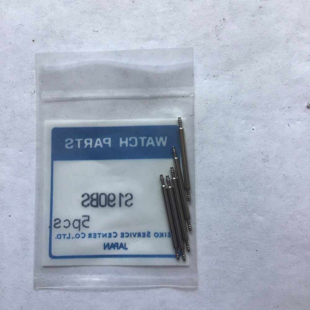SEIKO Spring Bars S190BS - 5 Pieces - Watch Parts approximately 21.66mm