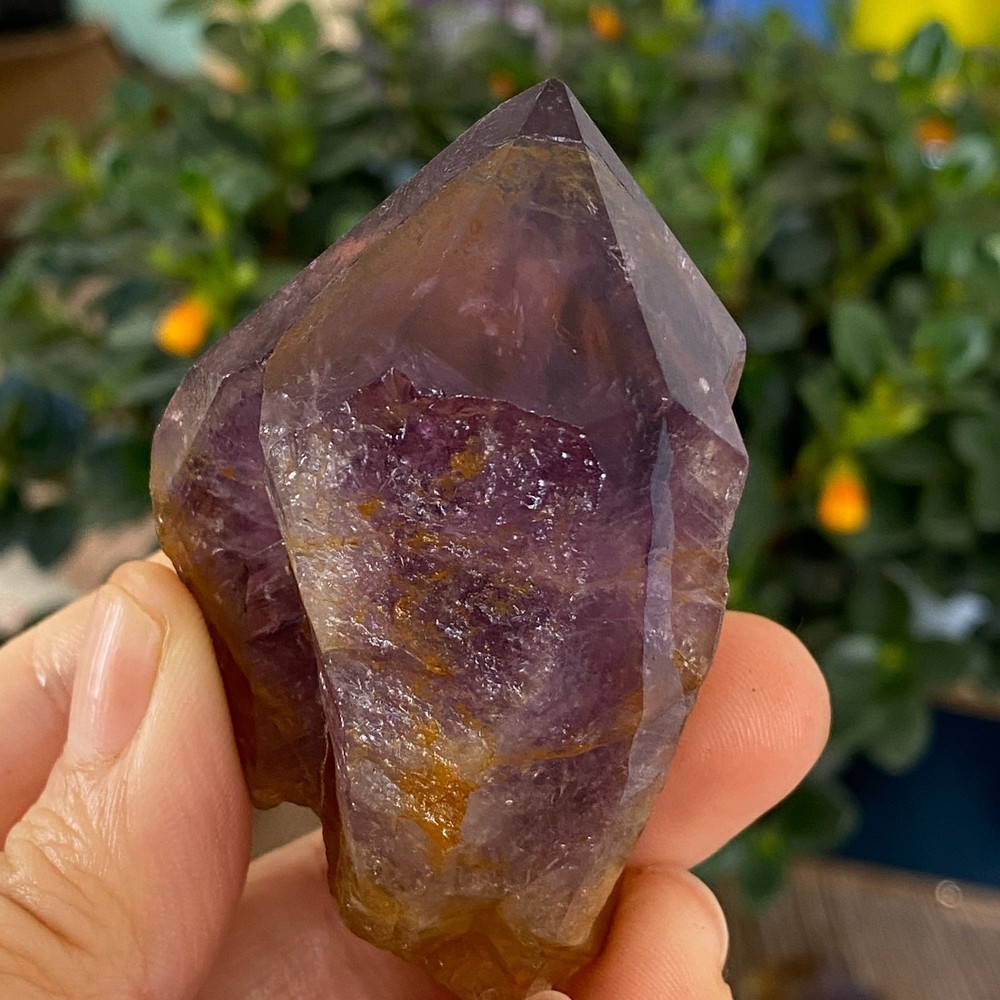 100g Natural Amethyst geode quartz clustercrystal specimen Healing