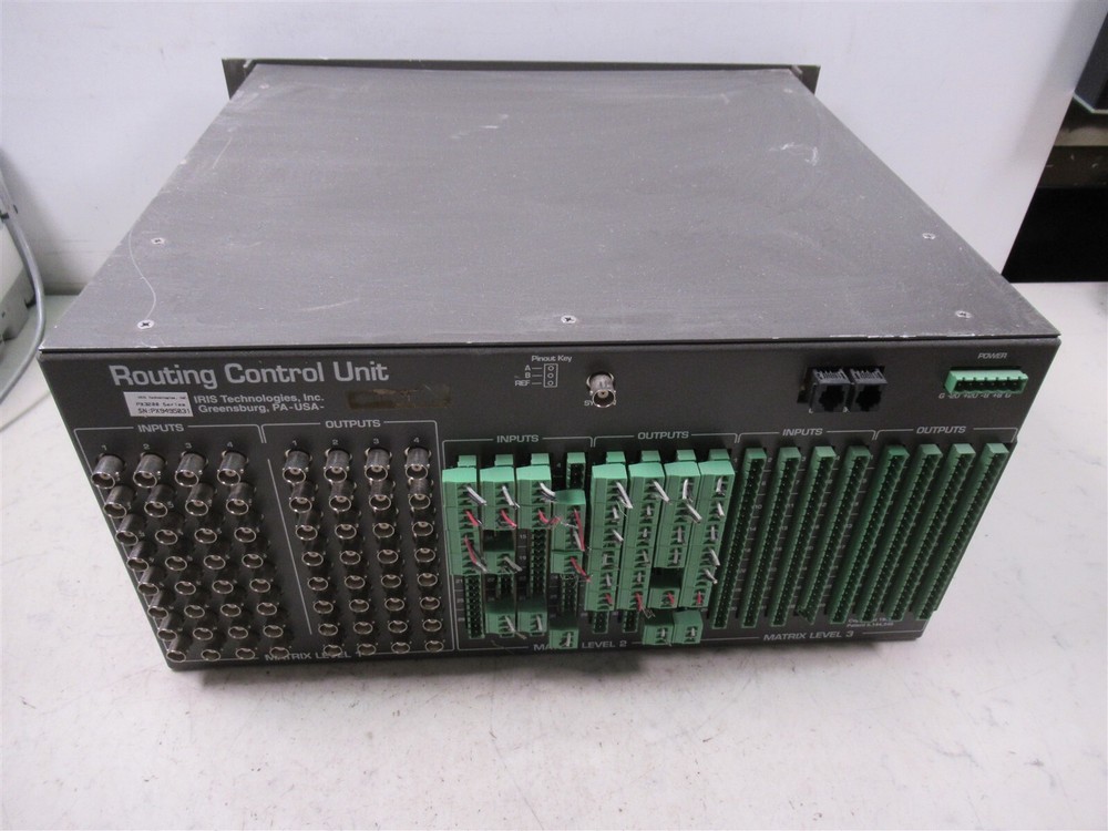 IRIS Technologies Video Commander PX3200 PX-Series Routing Control Matrix Signal