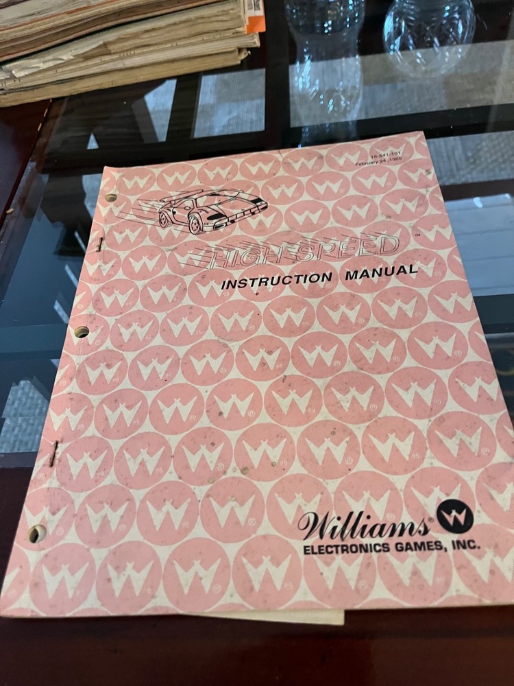 High Speed Pinball Manual