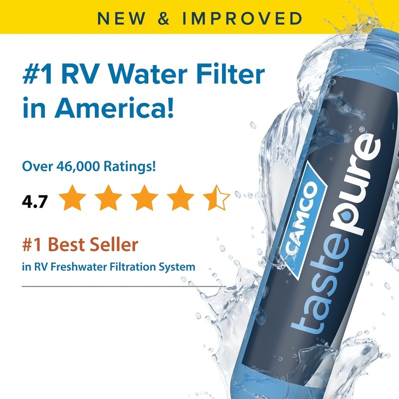 6 Step RV Water Filter 2 Pack Inline System Lead Free Pure Drinking Water New