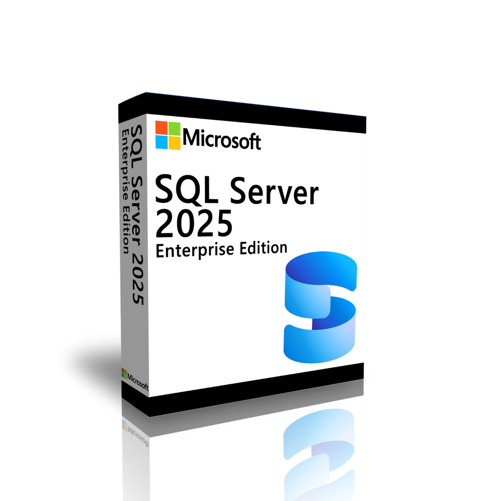 Microsoft SQL Server 2025 Enterprise with 8 Core License, unlimited User CALs