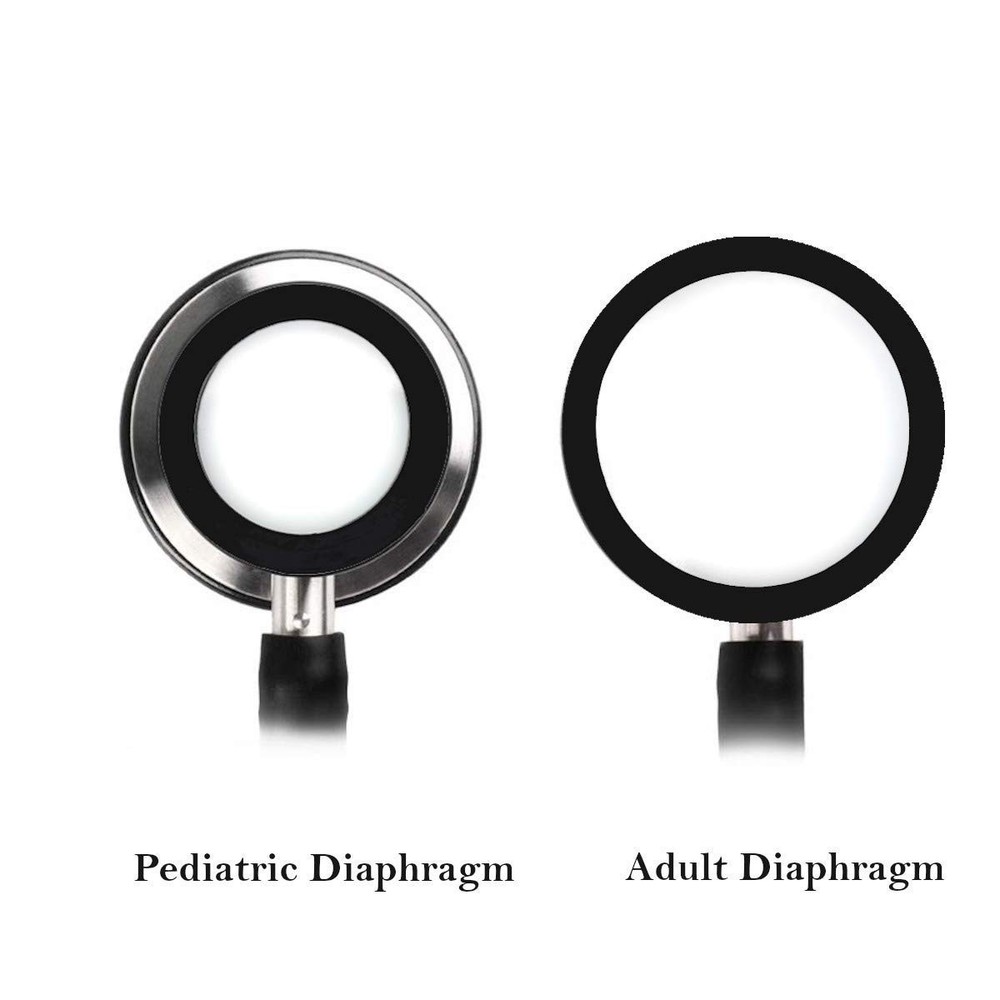 Stethoscope Diaphragm Set with Extra Ear Pieces - Fits Littmann & Others