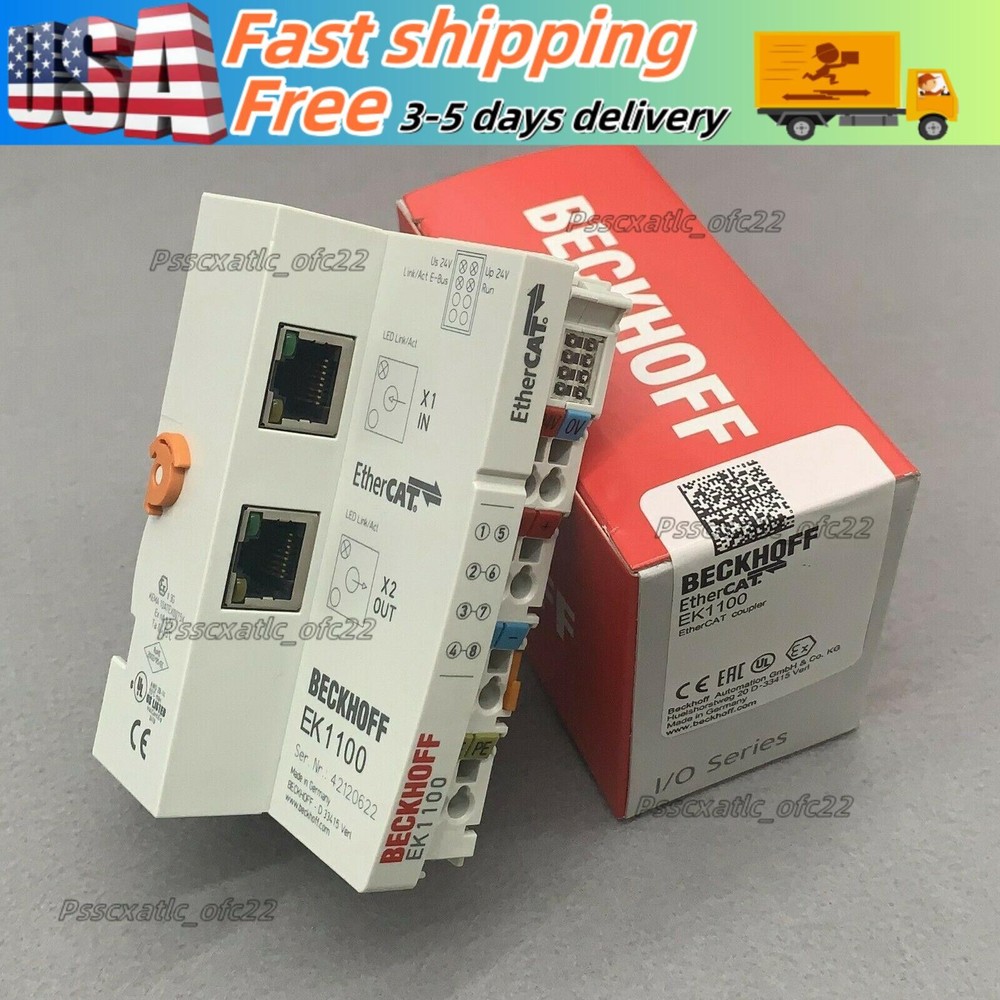 New in box BECKHOFF EK1100 EtherCAT terminal module fast shipping US