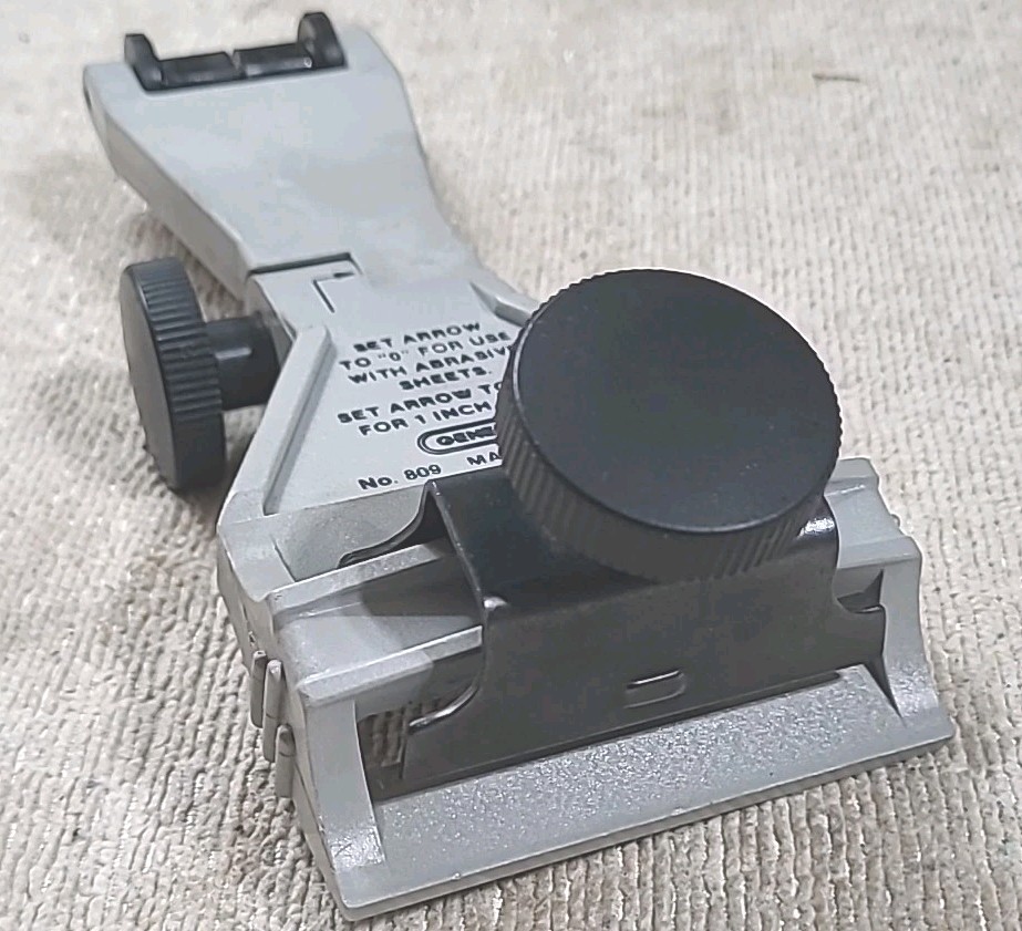 General No 809 Adjustable Chisel & Plane Blade Sharpening Guide USA Made Tool