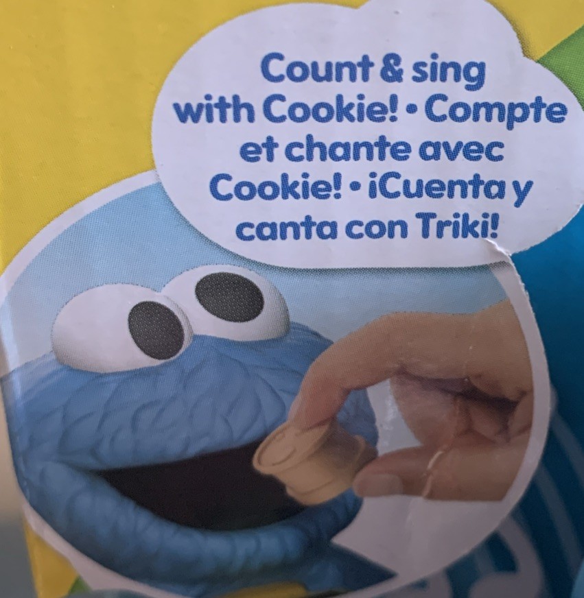 Sesame Street Cookie Monster's Counting Jar