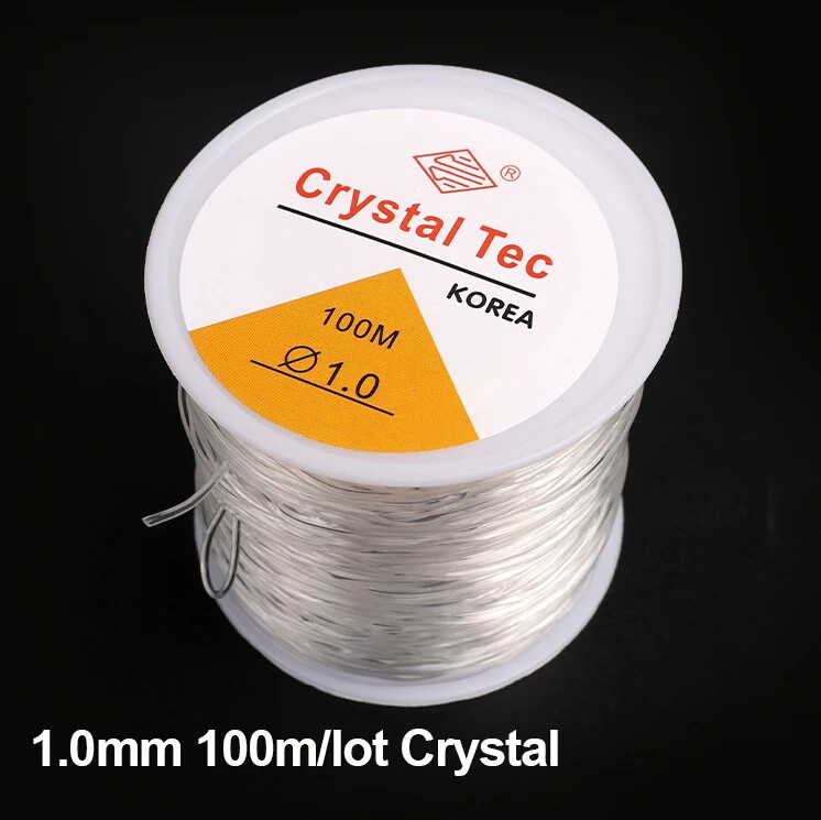 Strong Elastic Crystal Beading Thread Cord Jewelry Making Stretchable Thickness