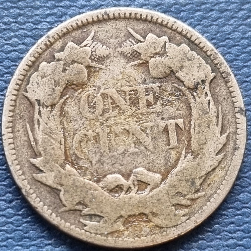 1858 Flying Eagle Cent 1c Circulated #91756