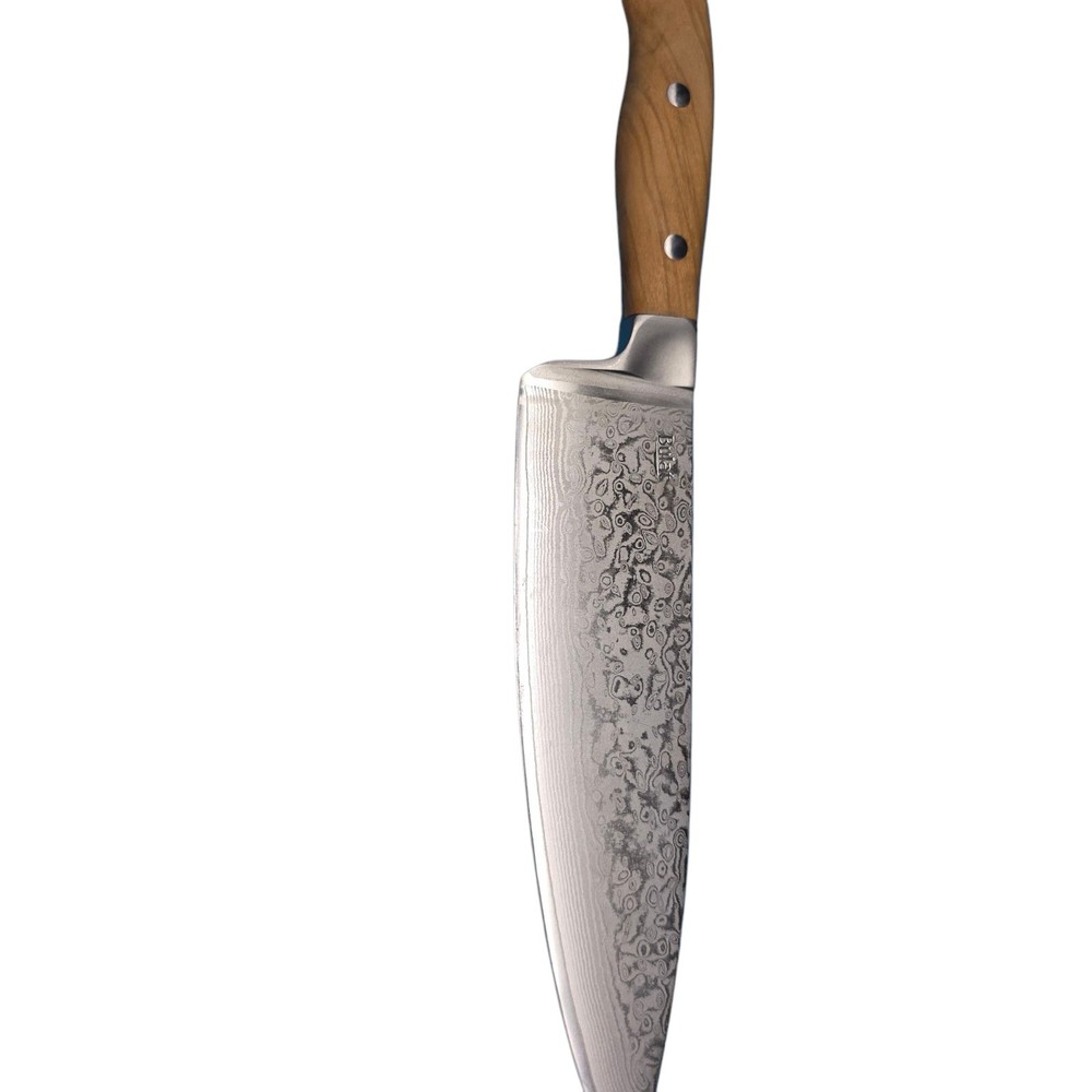 Bulat 8 Inch Chef Knife Olive Wood Handle