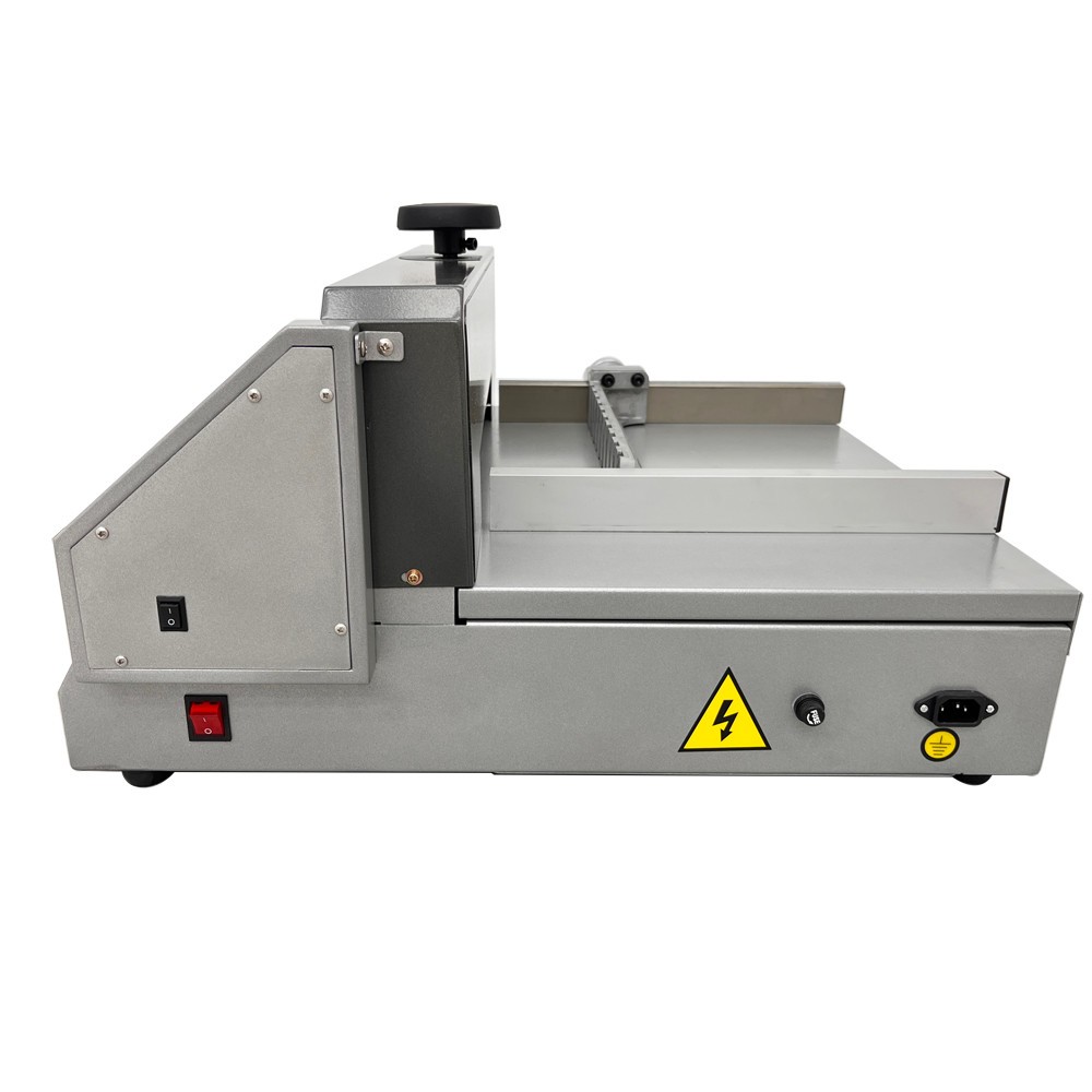 A4 Desktop Electric Paper Cutter Two Hands Cutting Operation Multiprotection