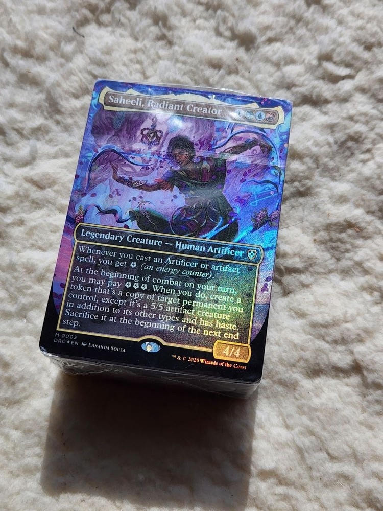 Share MTG Magic the Gathering Saheeli Radiant Creator Aetherdrift DECK ON